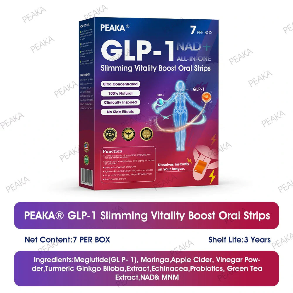 ๐๐๐๐๐๐๐๐ ๐๐ก๐๐๐ | PEAKAยฎ GLPโ1 Slimming Vitality Boost Oral Strips ๐ฉโโ๏ธ๐ฅ(Just once a week, visible changes in 7 days โ
For obesity, cardiovascular health, diabetes, sleep apnea, joint issues, and more)