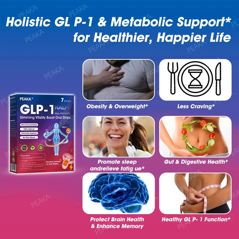 ๐๐๐๐๐๐๐๐ ๐๐ก๐๐๐ | PEAKAยฎ GLPโ1 Slimming Vitality Boost Oral Strips ๐ฉโโ๏ธ๐ฅ(Just once a week, visible changes in 7 days โ
For obesity, cardiovascular health, diabetes, sleep apnea, joint issues, and more)