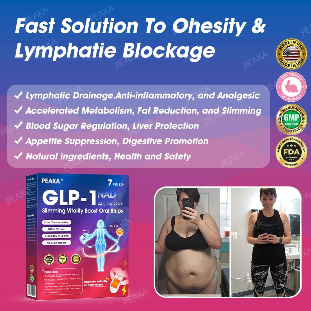 ๐๐๐๐๐๐๐๐ ๐๐ก๐๐๐ | PEAKAยฎ GLPโ1 Slimming Vitality Boost Oral Strips ๐ฉโโ๏ธ๐ฅ(Just once a week, visible changes in 7 days โ
For obesity, cardiovascular health, diabetes, sleep apnea, joint issues, and more)