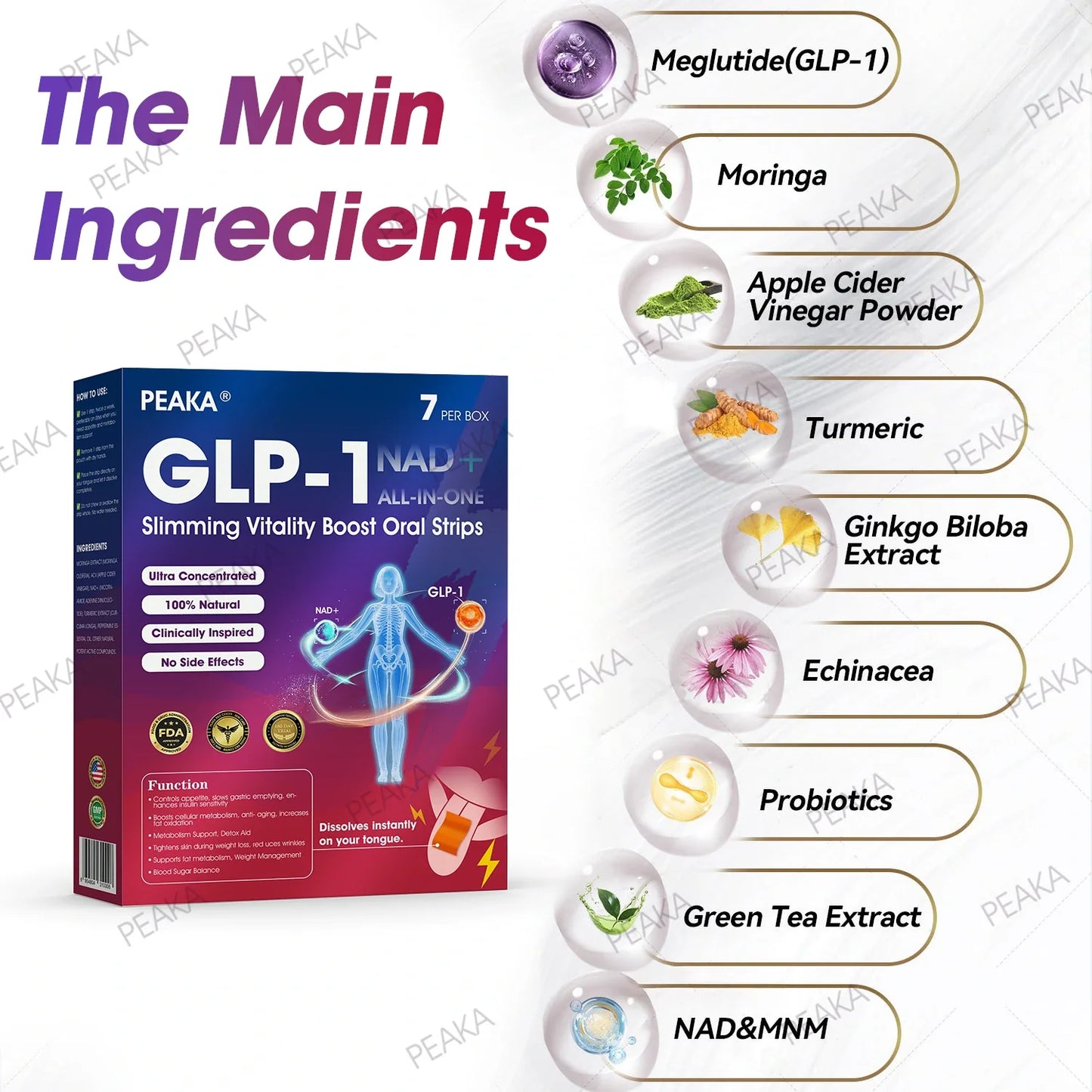๐๐๐๐๐๐๐๐ ๐๐ก๐๐๐ | PEAKAยฎ GLPโ1 Slimming Vitality Boost Oral Strips ๐ฉโโ๏ธ๐ฅ(Just once a week, visible changes in 7 days โ
For obesity, cardiovascular health, diabetes, sleep apnea, joint issues, and more)