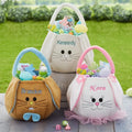 🎁BUY 2 FREE SHIPPING🎁High Quality Personalized Super Soft Name Embroidered Rabbit Basket