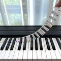 The leisurevivi™ - Removable Piano Keyboard Note Labels