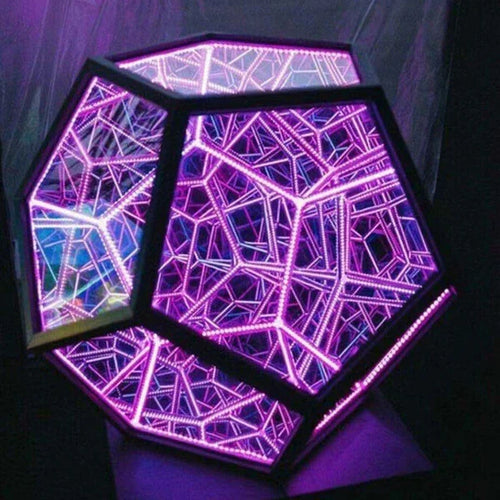 🔥LAST DAY 49% OFF💡Infinity Dodecahedron Magic Table Lamp💡FREE SHIPPING NOW!