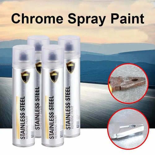 Stainless Steel Chrome Spray Paint 160g