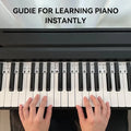 The leisurevivi™ - Removable Piano Keyboard Note Labels